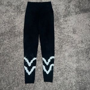 Black and white leggings